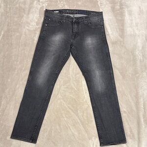 Calvin Klein Men's Dark Gray Slim Jeans